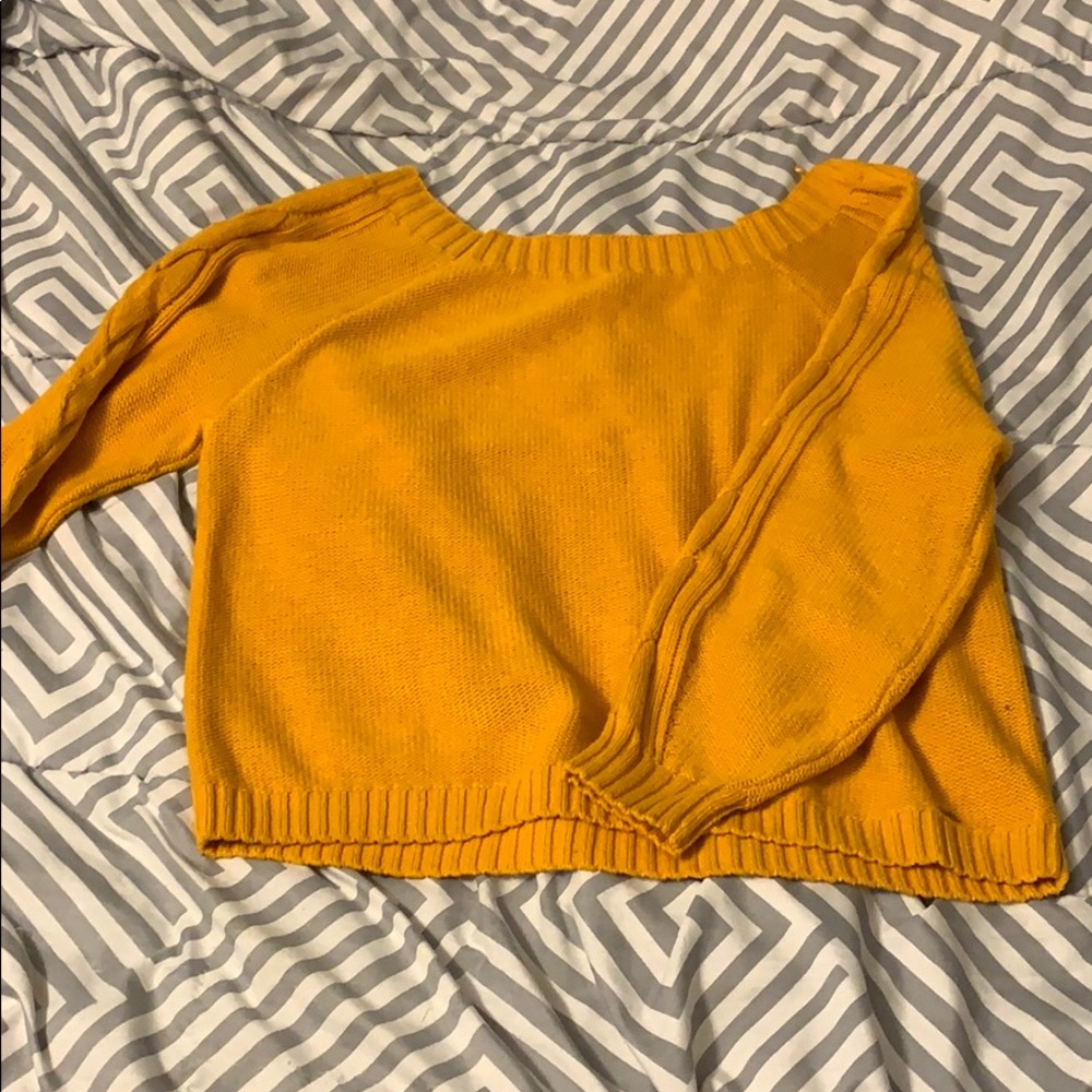 Off-the-Shoulder sweater